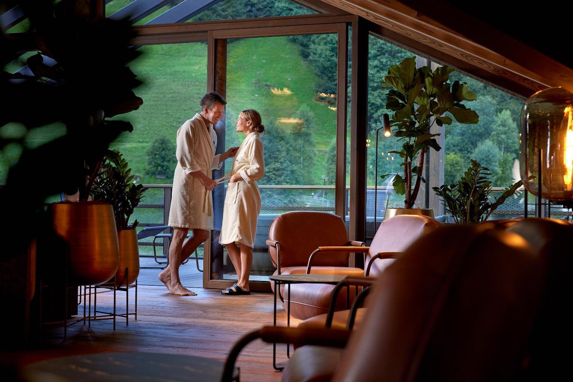 Hotel Quelle Nature Spa Resort Santa Maddalena in Casies Esterno foto